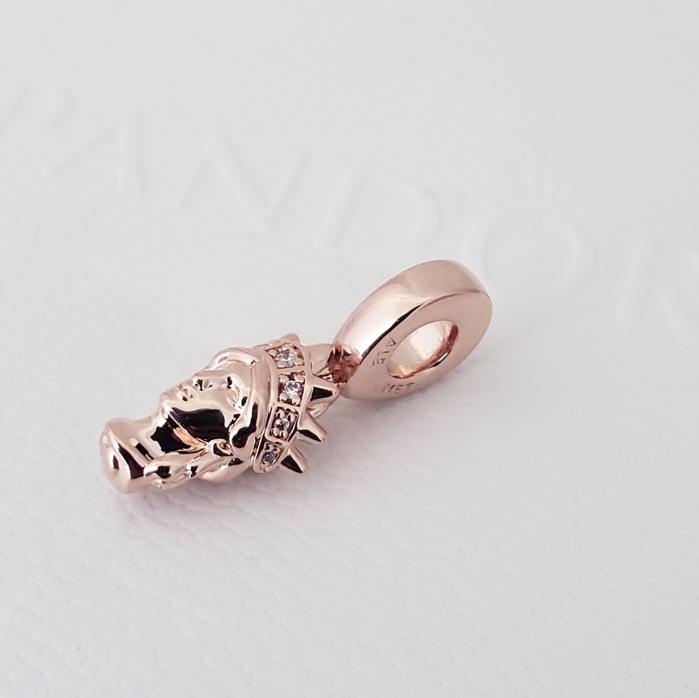🗽 Authentic Pandora ROSE LIBERTY DANGLE CHARM - Picture 11 of 11